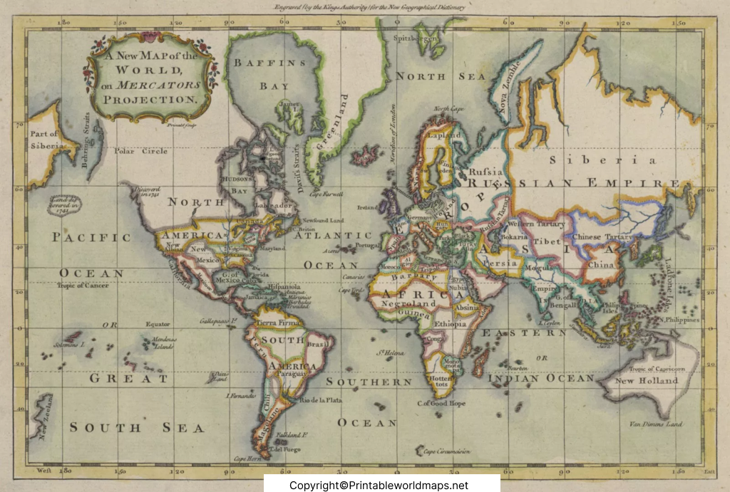Printable Ancient World Map with Countries Labeled in PDF 9 Ancient Map of World