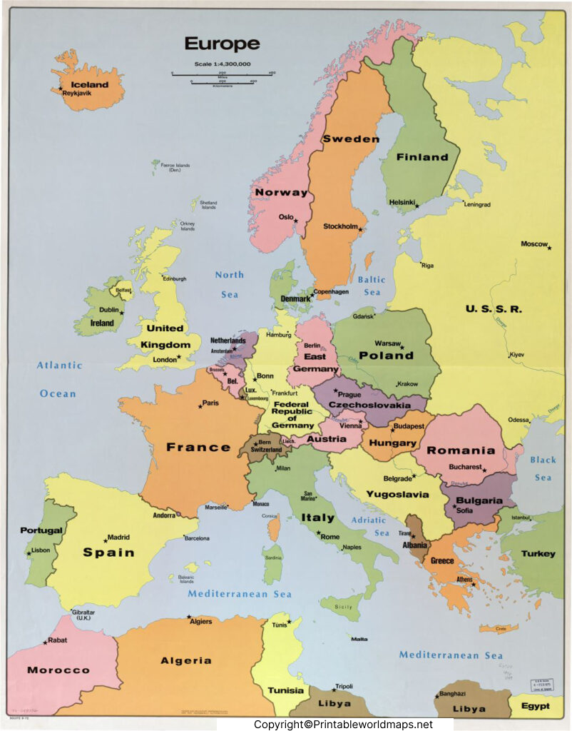 EUROPE political map 802x1024 1