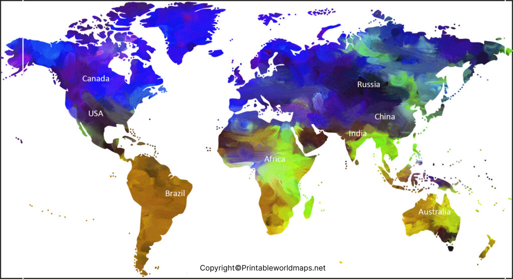 Free Printable World Map Wallpaper HD, 4K, PNG, Images in PDF 5 Map of World Wallpaper 1 1024x558 1