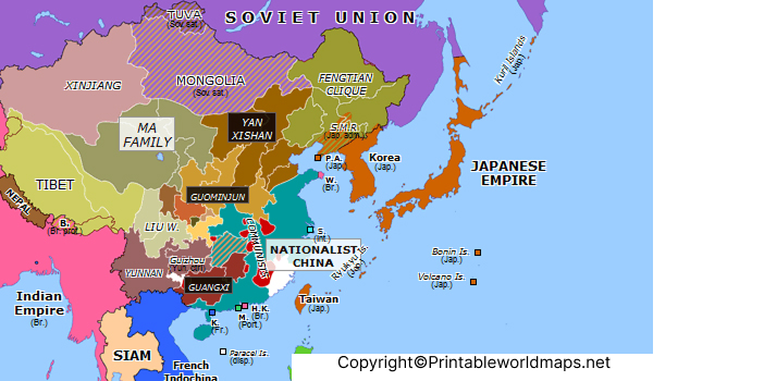 World Map 1930 | Political Map of World 1930 6 Printable World Map 1930