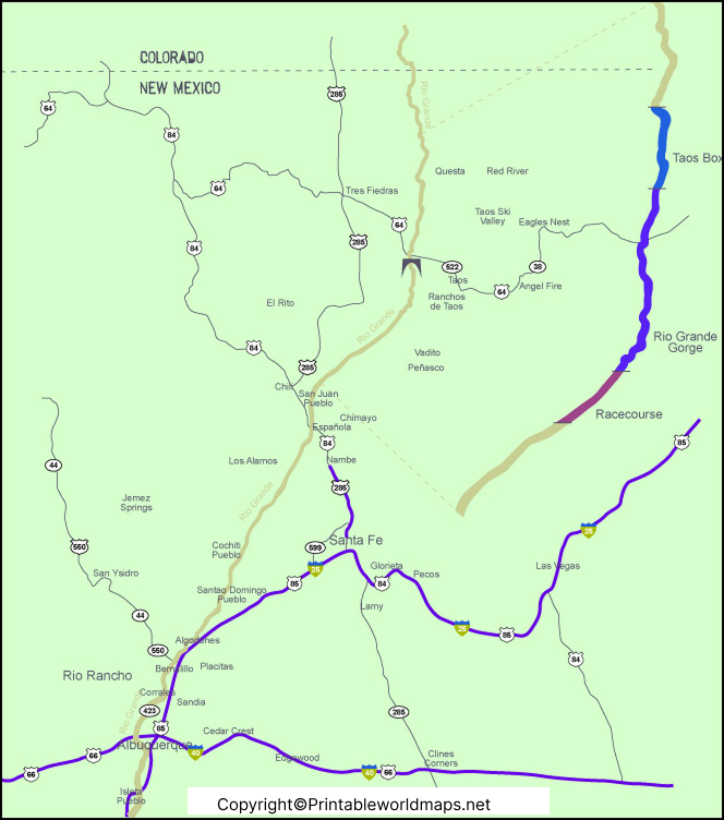 Rio Grande River Map | US Map of Rio Grand River 3 Rio Grande River Maps