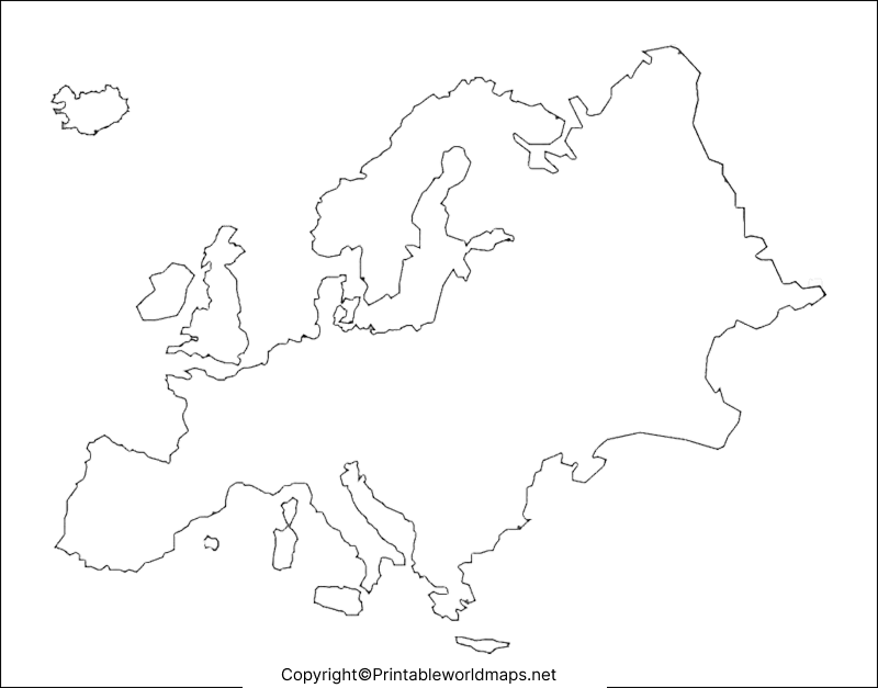 Transparent PNG Europe Map 2 1