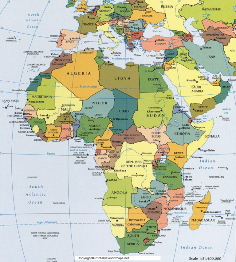 Printable Africa Political Map 2026 Free PDF Labeled Map Africa Political Maps 922x1024 1 768x853 
