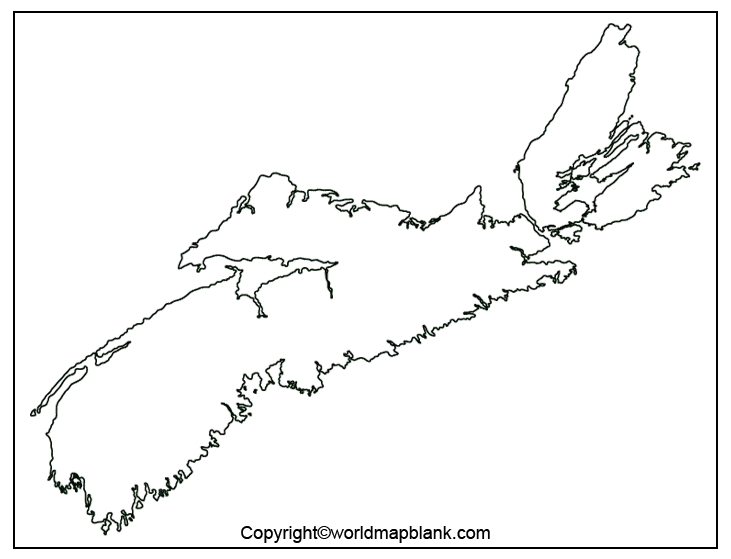 Printable Blank Map Of Manitoba Outline Transparent Map 