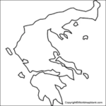 Printable Blank Map Of Greece Outline Transparent PNG Map Image 449 150x150 