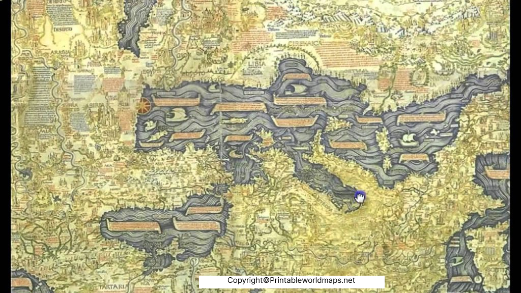 Medieval World Map Poster | Medieval Islamic World Map 3 printable Medieval World Map 1024x576 1